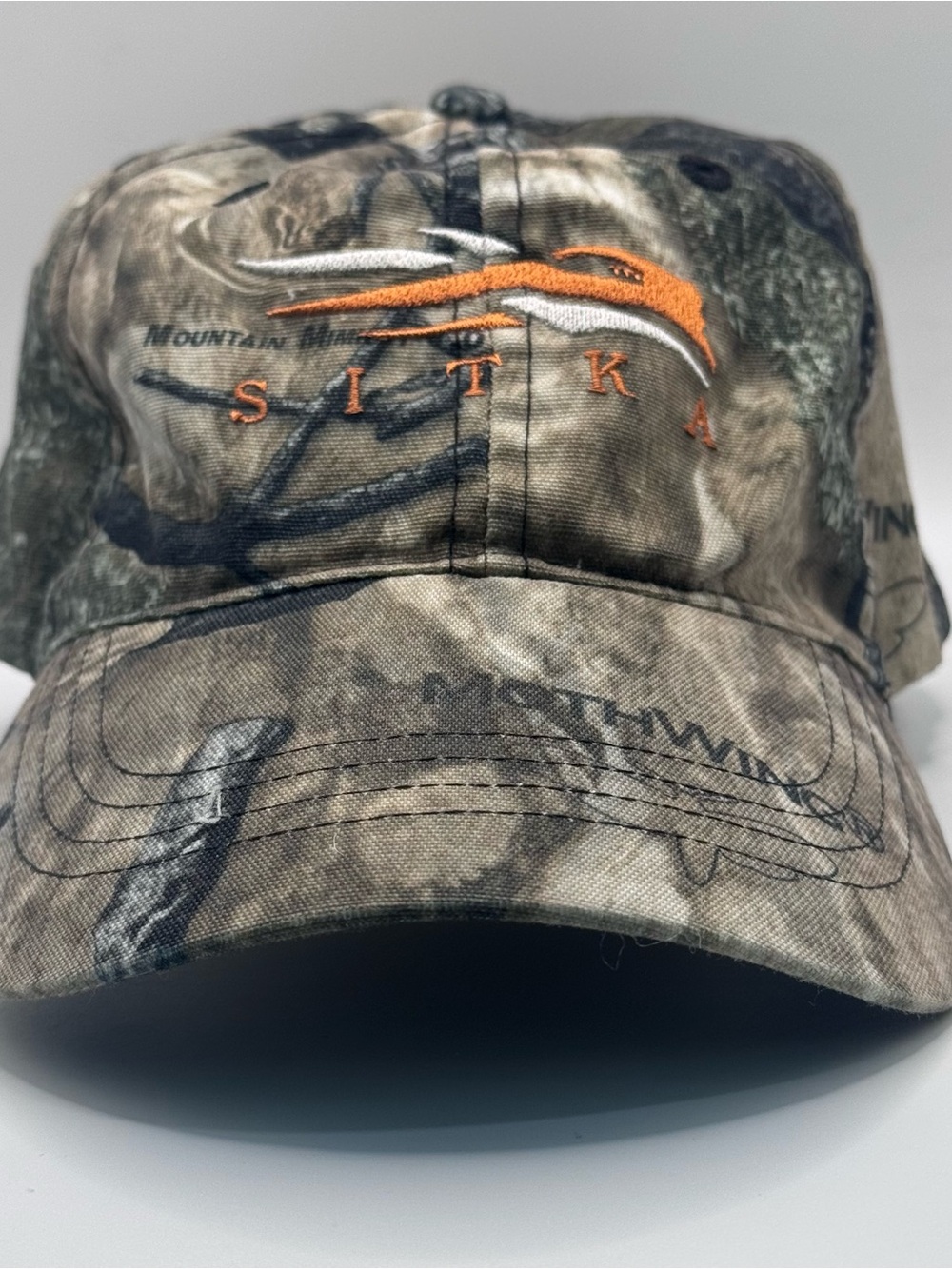 SITKA Camouflage Hat/Cap, Strap-Back, Adjustable, MOTHWING, OSFM, NWOT